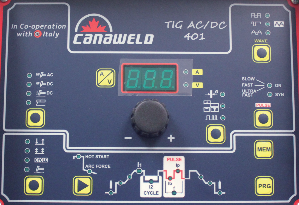 Canaweld TIG AC/DC 401 Pulse