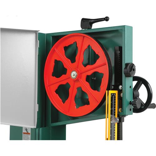 Grizzly 13-1/2" 1-1/4 HP Vertical Wood/Metal Bandsaw