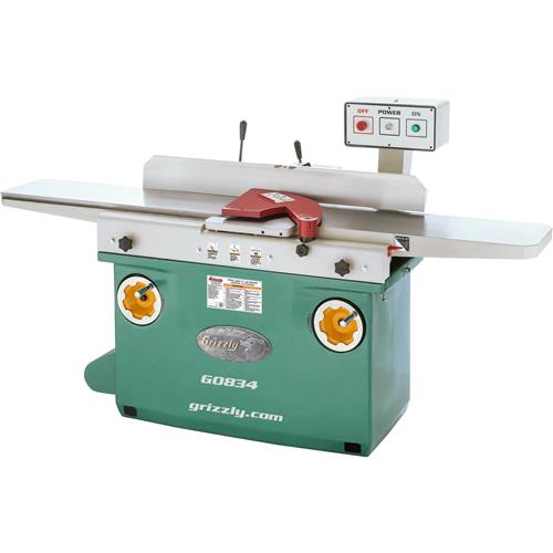 Grizzly 12" x 84" Jointer w/ Spiral Cutterhead
