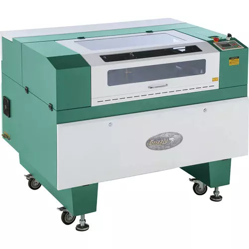 Grizzly 100W 23" x 35" CNC Laser Cutter/Engraver