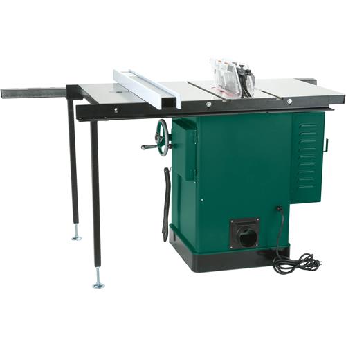 Grizzly 10" 3 HP 240V Cabinet Table Saw w/ Built-in Router Table