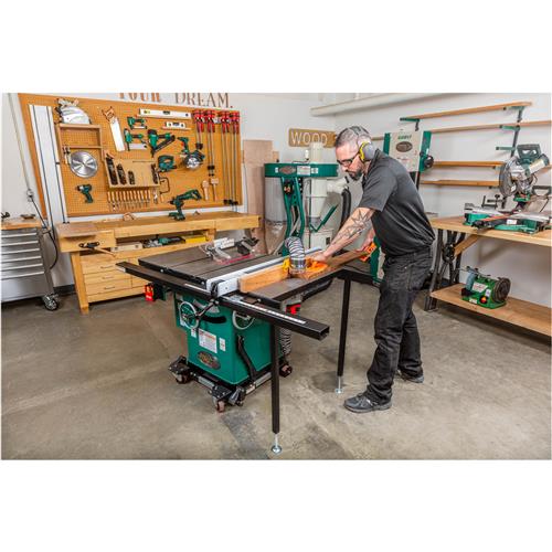 Grizzly 10" 5 HP 240V Cabinet Table Saw w/ Built-in Router Table